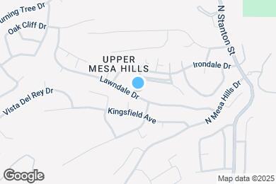 Map image of the property - 5757 Lawndale Dr