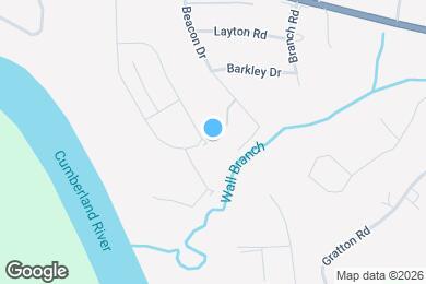 Map image of the property - 1223 Bluffton Cir