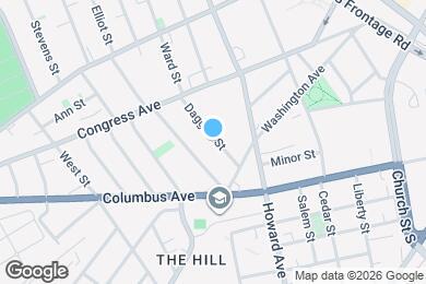 Map image of the property - 38 Daggett St