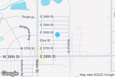 Map image of the property - 318 Elva St