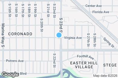 Map image of the property - 2218 Virginia Ave