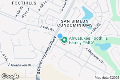 Map image of the property - 16437 S 10th St