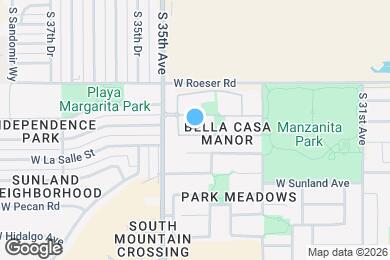 Map image of the property - 3422 W Chambers St