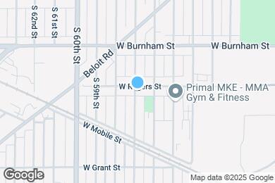 Map image of the property - 5633 W Rogers St