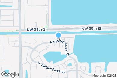 Map image of the property - 2841 N Oakland Forest Dr