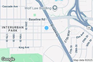 Map image of the property - 2229 Mariposa Ave