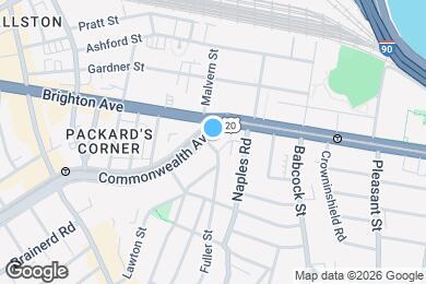 Map image of the property - 230 Fuller St