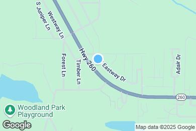 Map image of the property - 858 E White Mountain Blvd