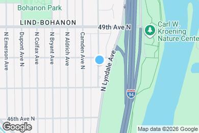 Map image of the property - 4740 N 6th St