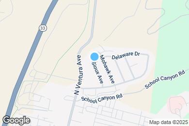 Map image of the property - 2968 Sioux Ave
