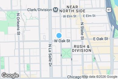 Map image of the property - 104 W Oak St