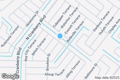 Map image of the property - 2602 Beeville Ave