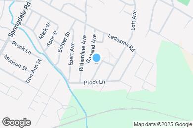 Map image of the property - 1120 Estes Ave