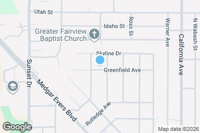 Map image of the property - 2640 Greenfield Ave