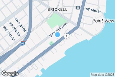 Map image of the property - 1650 Brickell Ave