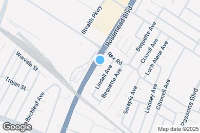 Map image of the property - 7466 Rosemead Blvd