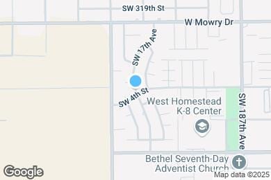 Map image of the property - 2903 SW 17th Ave