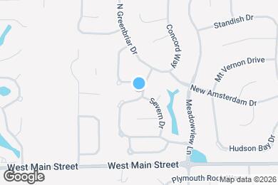 Map image of the property - 198 Easton Point Way