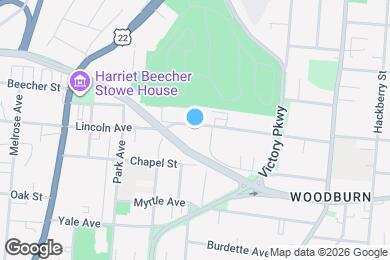 Map image of the property - 1231 Lincoln Ave