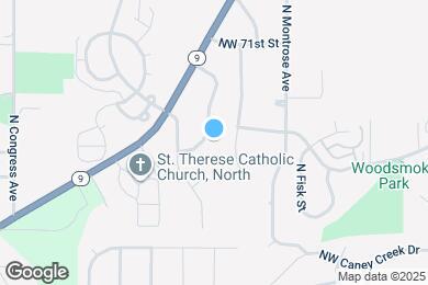 Map image of the property - 6927 NW Avalon St