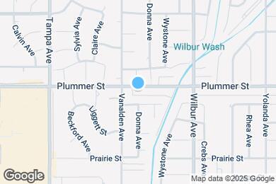 Map image of the property - 19036 Plummer St