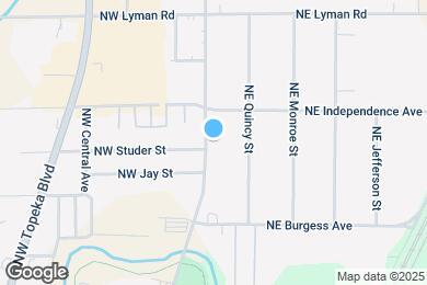 Map image of the property - 1936 N Kansas Ave