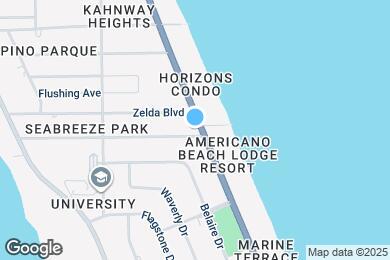 Map image of the property - 1303 N Atlantic Ave