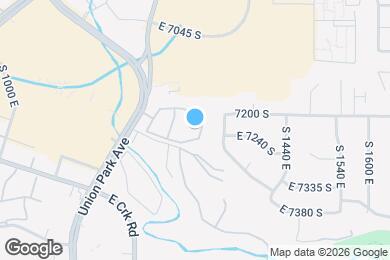 Map image of the property - 1285 E Ridge Meadow Ln