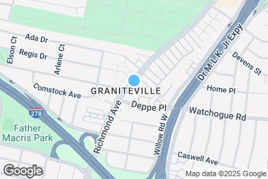 Map image of the property - 1187 Richmond Ave