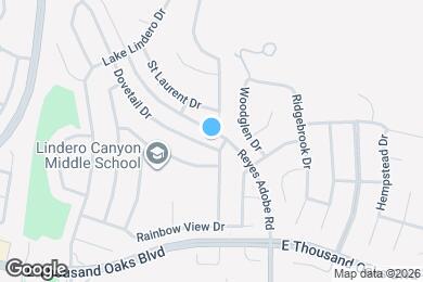 Map image of the property - 5810 Dovetail Dr