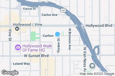 Map image of the property - 5950 Carlton Way