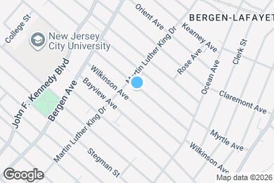 Map image of the property - 83 Bostwick Ave