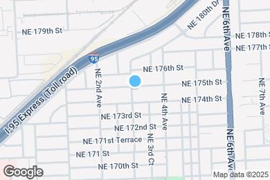 Map image of the property - 300 NE 175th St