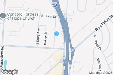 Map image of the property - 11805 E Lawndale Ave