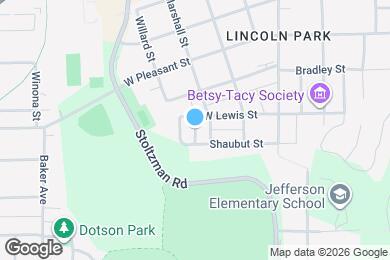 Map image of the property - 109 Florence St