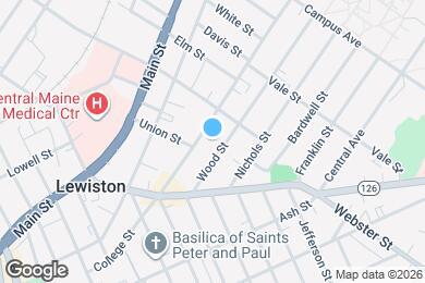 Map image of the property - 44 Wood St