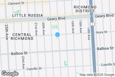 Map image of the property - 521 18th Ave