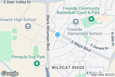 Map image of the property - 3630 E Covey Ln
