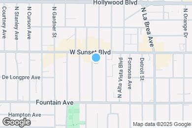 Map image of the property - 1444 N Fuller Ave