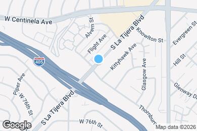Map image of the property - 7120 La Tijera Blvd