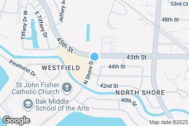 Map image of the property - 4420 N Shore Dr