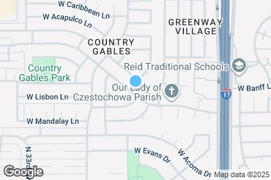 Map image of the property - 14801 N 29th Dr