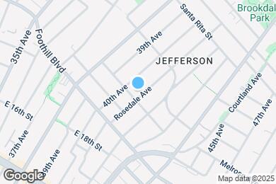 Map image of the property - 2011 Rosedale Ave