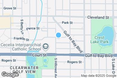 Map image of the property - 1409 Franklin St