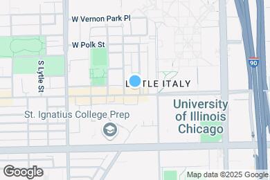 Map image of the property - 1032 W Taylor St