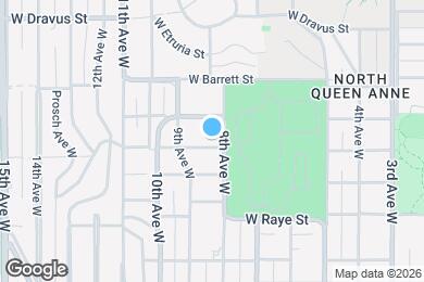 Map image of the property - 808 W Armour St