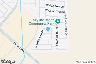 Map image of the property - 928 W Desert Canyon Dr