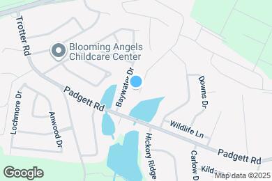 Map image of the property - 105 Bent Holly Dr