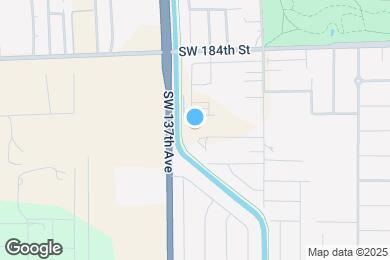 Map image of the property - 13630 SW 186th Ln