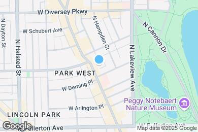 Map image of the property - 2551 N Clark St